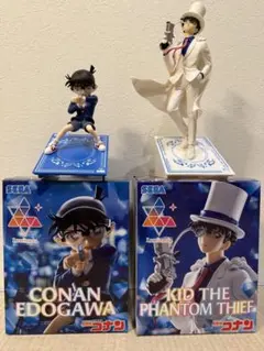 コナン・エドガワ & 怪盗キッド フィギュア　セット