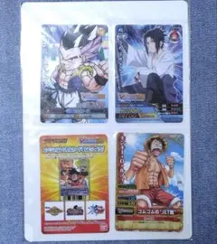 Vジャンプフェスタ2008 15周年データカード 悟空&ルフィ&ナルト 非売品