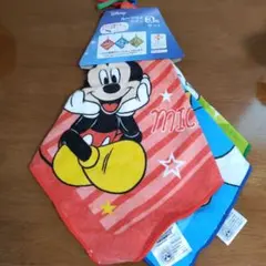 Disney ループ付タオル 3枚セット ミッキー