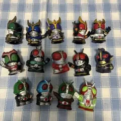 当時物 90年代 仮面ライダー 指人形 SD 倶楽部 レトロ 5体セット