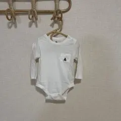 【GAP】ブラナンベアボディースーツ60 -ギャップ　オーガニックコットン