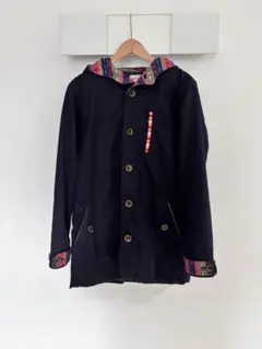 TITICACA ネイビー フード付きジャケット