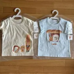 （新品）　ユニクロ　パンどろぼう Tシャツ 80cm 2枚セット