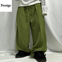 90s Vintage 2タック センタープレス スラックス クレープ素材