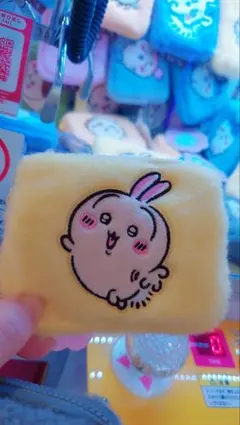 ちいかわ　ふわふわミニポーチ　うさぎ　プライズ　ちいかわ　ポーチ