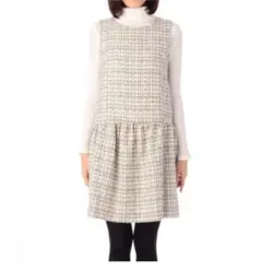 ワンピース　ツイード　入学　卒業