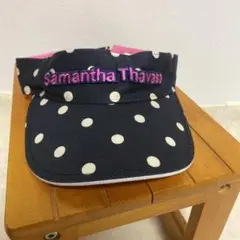 Samantha Thavasa ドット柄バイザー