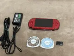 SONY PSP3000 本体 ラディアントレッド　psp 本体