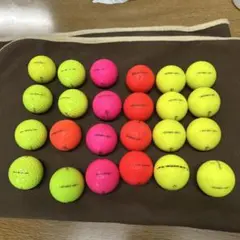 TaylorMade DISTANCE+SOFT等 ロストボール 24個セット