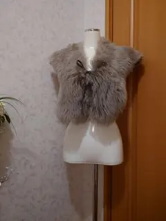 上質【ロアフィリー】ふんわり柔らか❤ムートン❤ティペット❤ストール❤❤