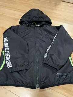 THE SHOP TK　130　キッズ ウィンドブレーカー　ジャンパー　ブラック
