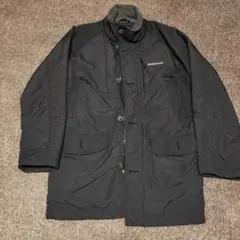 モンベル 中綿ロングジャケット ブラック