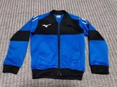 キッズ用　Mizuno ジャージ 青/黒 サイズ120　上のみ