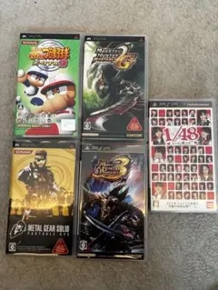 PSP ソフト 5本セット まとめ売り