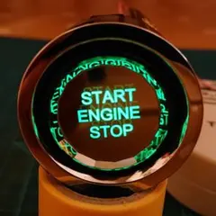 LED打ち替え済 スバル/トヨタ プッシュスタートスイッチ クリスタルレインボーのサムネイル