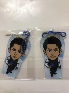 三代目JSB 山下健二郎　クリアチャーム　笑顔&真顔2点セット