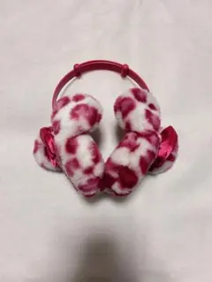 ミニーちゃん イヤーマフ ヒョウ柄