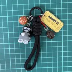 じゃらじゃらキーホルダー グラニフ シティボーイペンギン ブラック