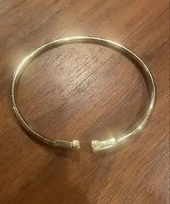 Tiffany TワイヤーブレスレットイエローゴールドM