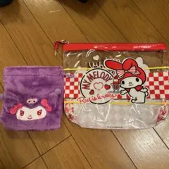 クロミちゃん巾着 マイメロディ ポーチ
