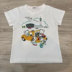 familiar ファミリア 半袖Tシャツ 神戸柄 100cm