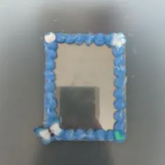 ホイップデコ トレカケース ハンドメイド ブルー