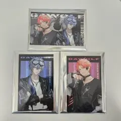 ぎゃうるふ　ランダムチェキ風カード　赤城ウェン　小柳ロウ