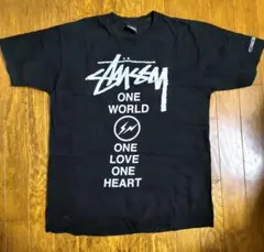 Stussy フラグメント⚡⚡　チャリティーTシャツ