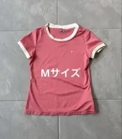 ナイキ　テニス　ウェア　シャツ　Ｔシャツ　トップス　ピンク　ホワイト　半袖のサムネイル