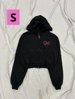 9090girl パーカー 90 Logo Original Cropped Hoodie 【9090 girl】 – YZ