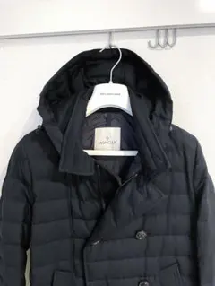 【フィレンツェ正規店購入】MONCLER ダブルブレスト フード付きダウンコート