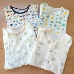 ベルメゾン　ベビーザらス　ロンパース　半袖　50 60 70　4枚セット