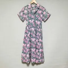 美品✨️ ローラアシュレイ 80s ワンピース グレートブリテン製 花柄 フレア