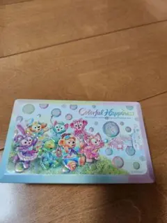 ダッフィー&フレンズ カラフルハピネス お菓子 空き缶