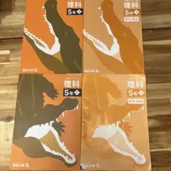 早稲田アカデミー2024年教材 四谷大塚［理科シリーズ5年］ 上下➕夏期講習