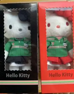 Hello Kitty セブンイレブン 限定 ぬいぐるみ 2種セット - メルカリ