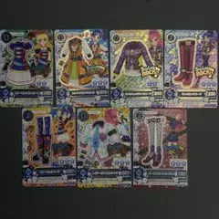 アイカツ　スイングロック　カード7枚セット