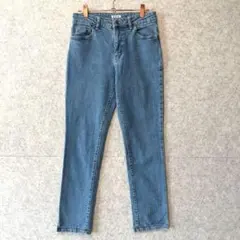 人気 シネマクラブ ベーシック ストレッチ デニム パンツ 美シルエット Mのサムネイル