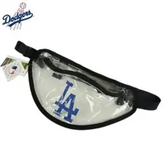 新品ドジャースMLB公式dodgers青クリアショルダーバッグ鞄大谷翔平ポーチ
