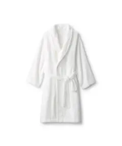 【新品未使用】無印良品　脇に縫い目のないバスローブ