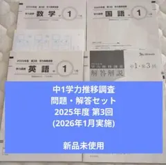 2026年最新】ベネッセ 学力推移調査 第3回の人気アイテム - メルカリ