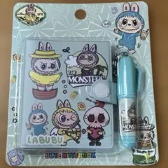 LABUBU ミニ手帳　ペンセット
