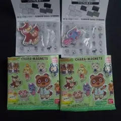 あつまれ 동물의 숲 ★キャラマグネッツ ブーケ&フータ★2個セット 미사용