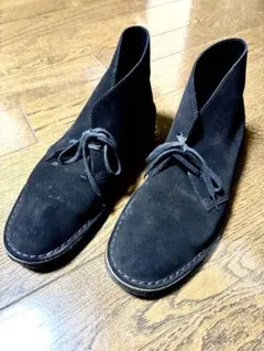 黒 スエード デザートブーツのサムネイル