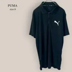 プーマPUMA ハーフジップポロシャツ　半袖ポロシャツ　メンズ　トレーニングのサムネイル
