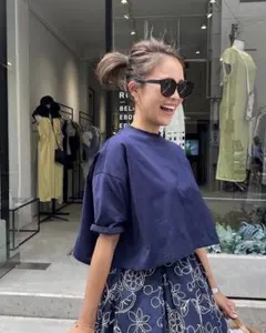 【タグ付き美品】Rosy Monster バルーン袖ブラウス 小花柄 Fサイズ タグ付き美品】Rosy Monster バルーン袖ブラウス 小花柄 Fサイズ