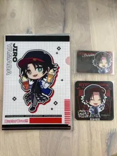 山田二郎 カラ鉄コラボ ルームキー コースター ウェンディーズ クリアファイル