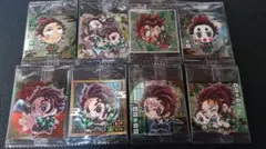 鬼滅の刃　ウエハース　竈門炭治郎シリーズ　８枚セット　極レア入り