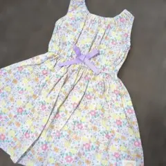 短期出品 by Sana 花柄ワンピース ノースリーブのサムネイル
