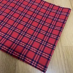 チェック柄生地